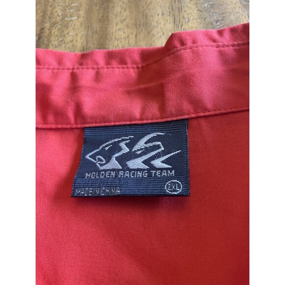 HRT HOLDEN RACING TEAM Button Up Pit Crew Shirt V8 SUPERCARS Men's 2XL - Picture 7 of 16